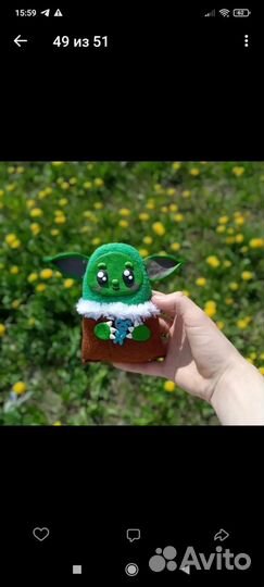 Игрушка Бейби Йода (Грогу)