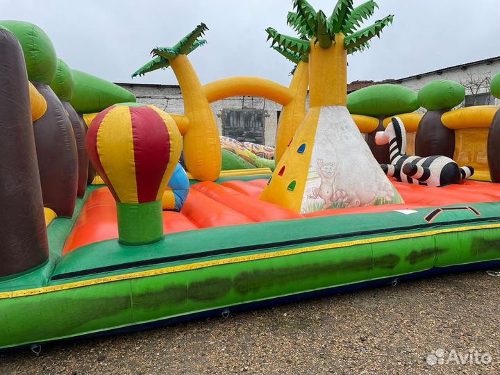 Ремонт надувных батутов