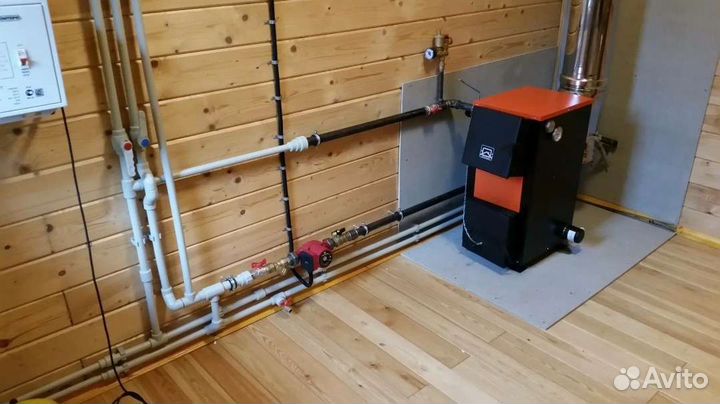 Монтаж системы отопления канализации водопровода