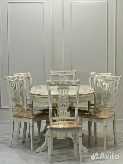Стол и стулья от производителя. В наличии