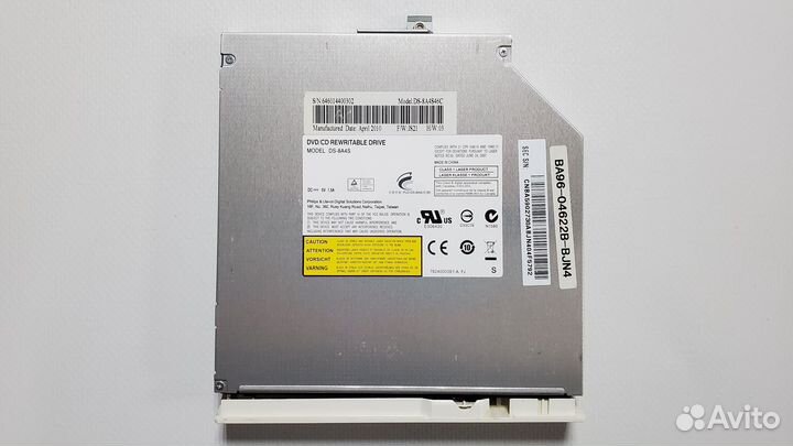 DVD привод ноутбука Samsung R430 черный и белый