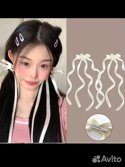 Заколки бантики