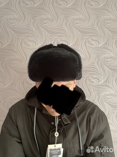 Продам шапку-ушанку р. 62