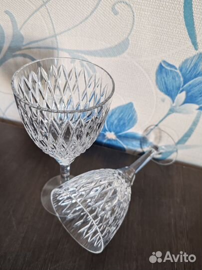 Хрустальные бокалы для шампанского СССР