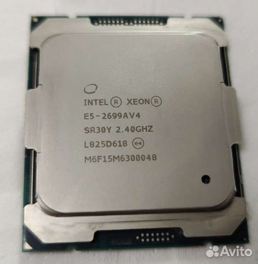 Xeon e5 2699Av4 22 ядра 2.4-3.6 Ghz 55mb 145w