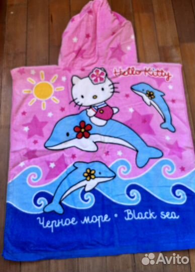 Полотенце махровое Hello Kitty детское