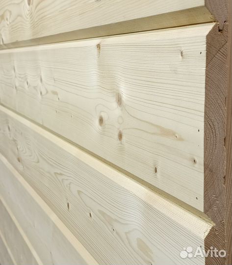 Имитация бруса из Ёлочки 17х146х3000, вс