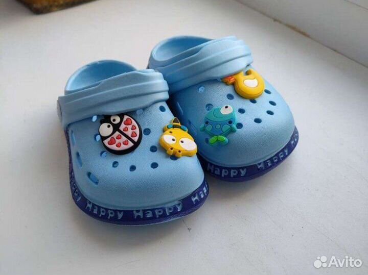 Crocs тапочки детские