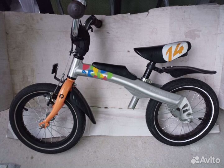 Беговел-велосипед rennrad 14