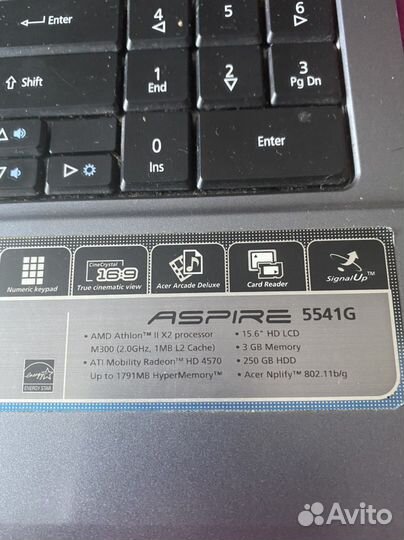 Ноутбук aser aspire 5541G