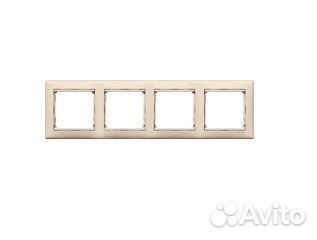 Рамка 4-я legrand Valena слоновая кость арт774354