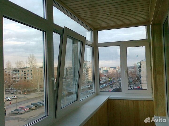Балкон пвх открывной