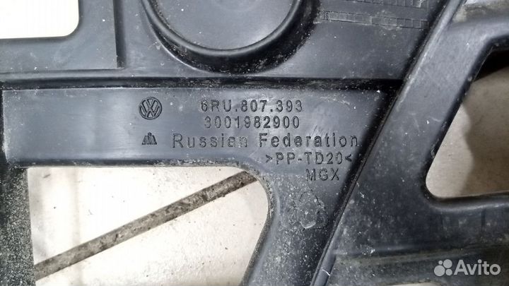 Кронштейн заднего бампера Volkswagen Polo