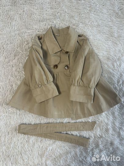 Плащ тренч детский