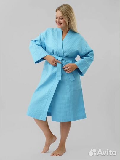 Халат банный вафельный Артикул 833 - 830