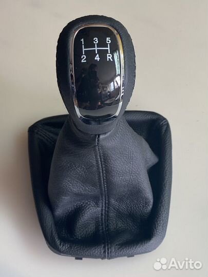 Рукоятка кпп с чехлом (кожа) на Гранту