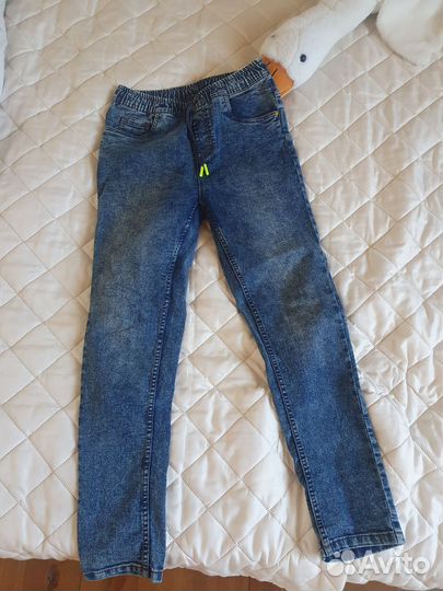 Джинсы для мальчика 158