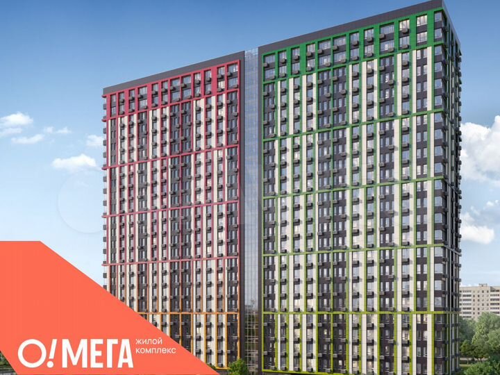 1-к. квартира, 47,5 м², 8/23 эт.