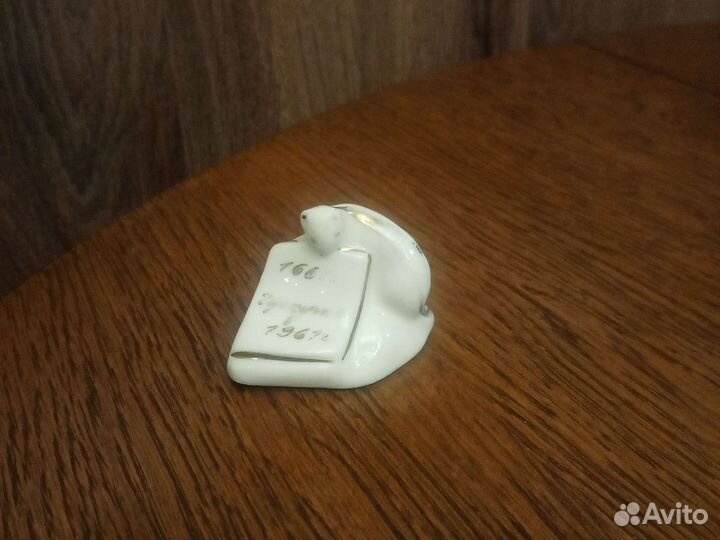 Статуэтка соболь Иркутск 1961г