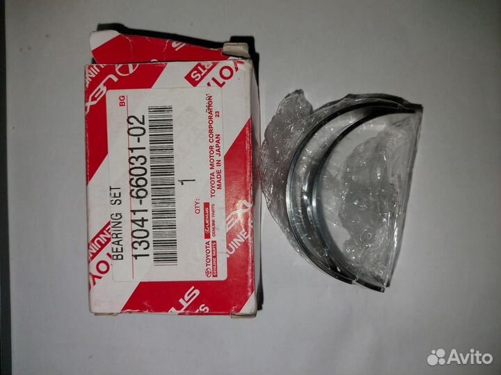 Вкладыш шатунный Toyota Land Cruiser J70 2-й рест