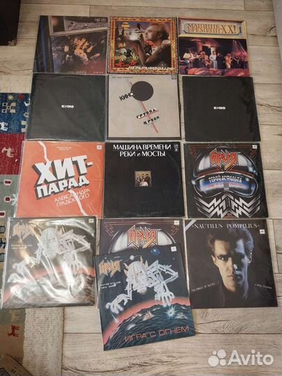Виниловые пластинки русский рок