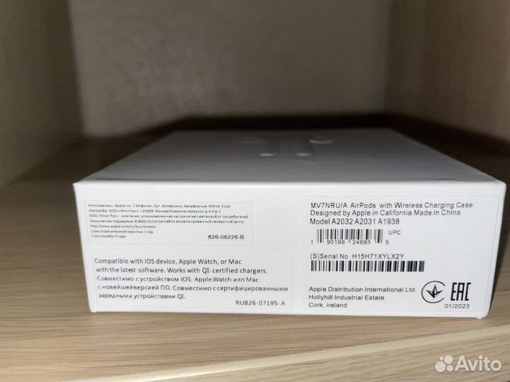 Наушники airpods 2 luxe