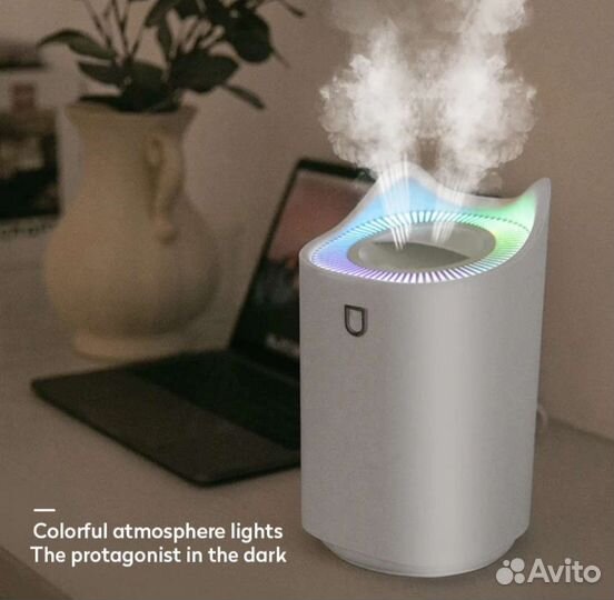 Ультразвуковой увлажнитель воздуха с подсветкой 3л