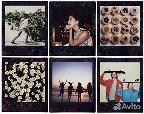 Кассета Instax Square черные рамки