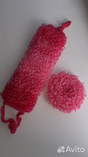 Мочалка ручной работы