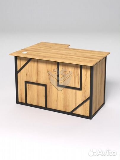 Стол эргономичный офисный сэ-16А (правосторонний)