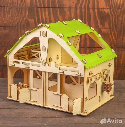 Сборная модель домик ферма