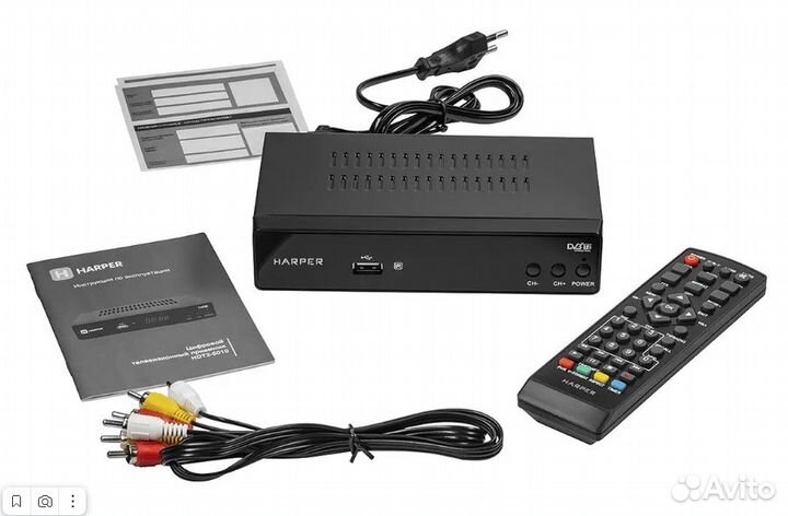 Цифровой телевизионный DVB-T2 приемник harper HDT2