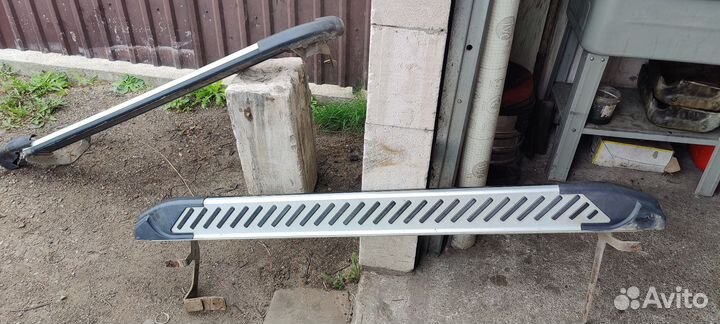 Пороги на Hyndai Tucson 3 поколение 2015-2018