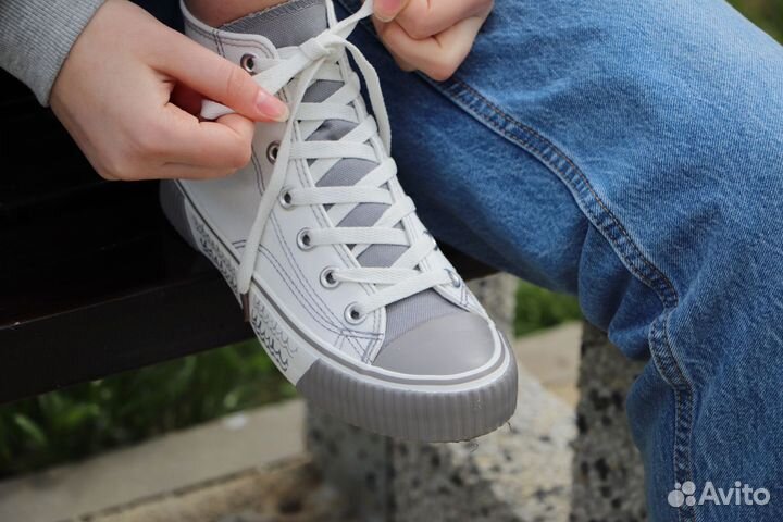 Кеды женские как Converse