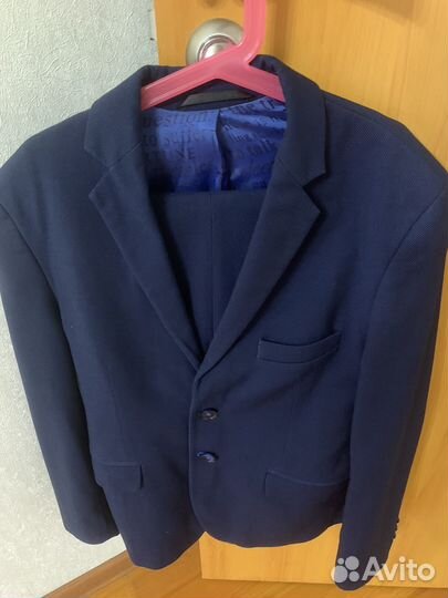 Школьный костюм для мальчика 146/38 синий