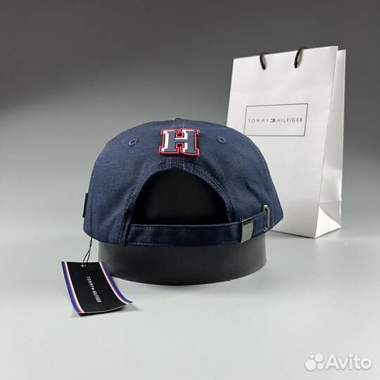 Кепка бейсболка tommy hilfiger синяя