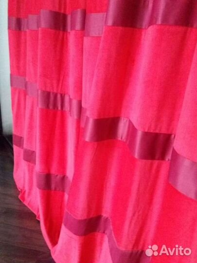 Новые шторы на люверсах, блекаут, арка, ламбрекен