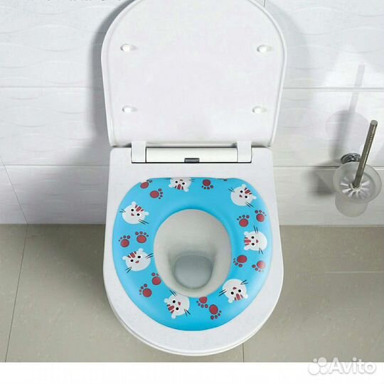 Мягкая накладка на унитаз детская
