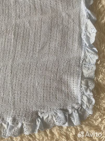 Плед покрывало Одеяло вязаное новое