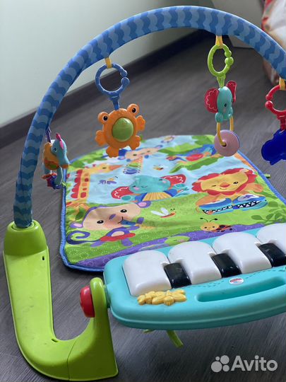 Развивающий коврик с Пианино и подвисной мобилью