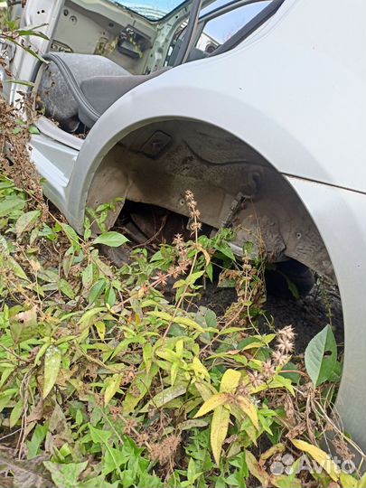 Chevrolet aveo t250 10г. Крыло заднее левое