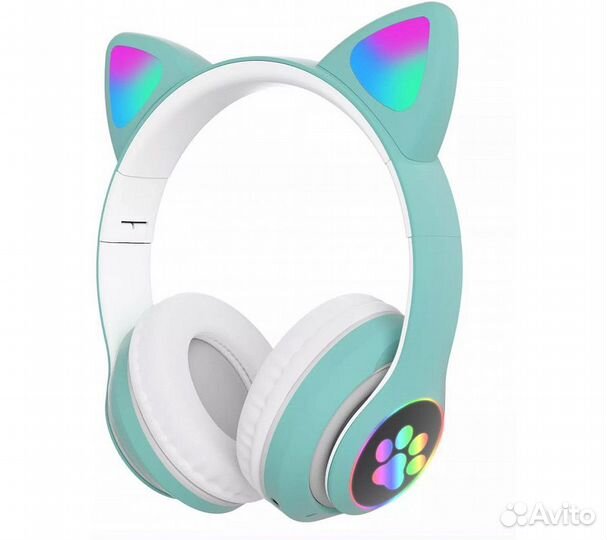 Наушники Prolike беспроводные детские с подсветкой