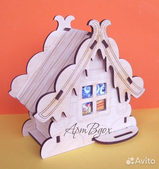 Сказочные домики, игровой набор, театр на столе