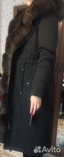 Парка женская р 46
