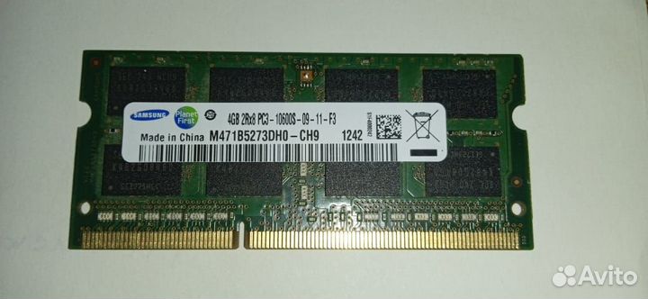 Оперативная память DDR3 для ноутбука 4Gb
