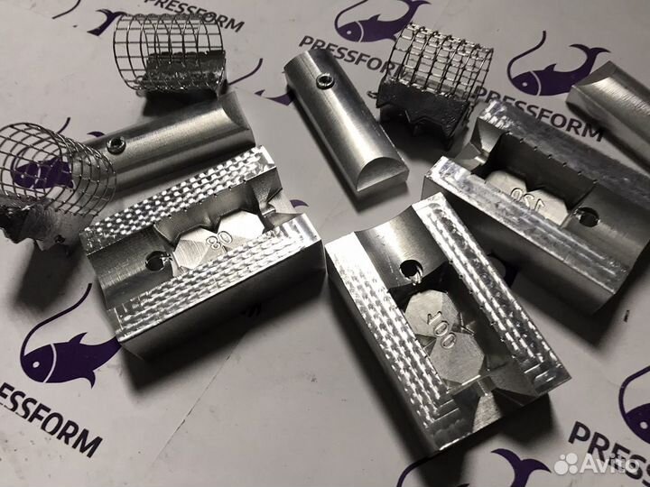 Форма чпу для литья фидерных кормушек (треуг. грун