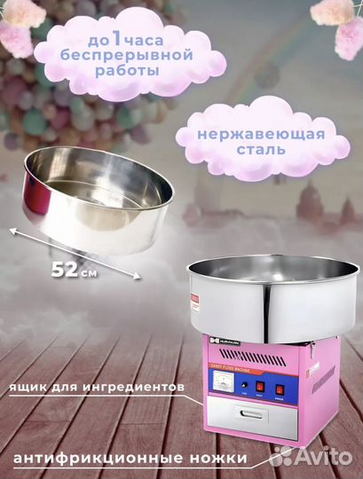 Аппарат для приготовления сахарной ваты