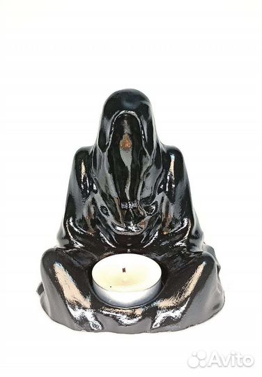 Подсвечник из гипса 