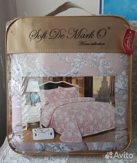 Постельное белье комплект евро