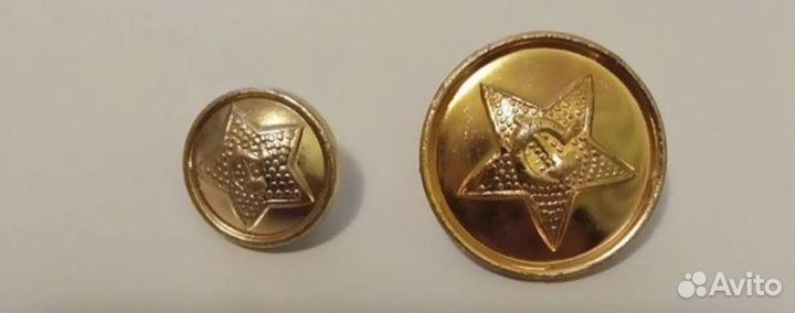 Военные пуговицы СССР